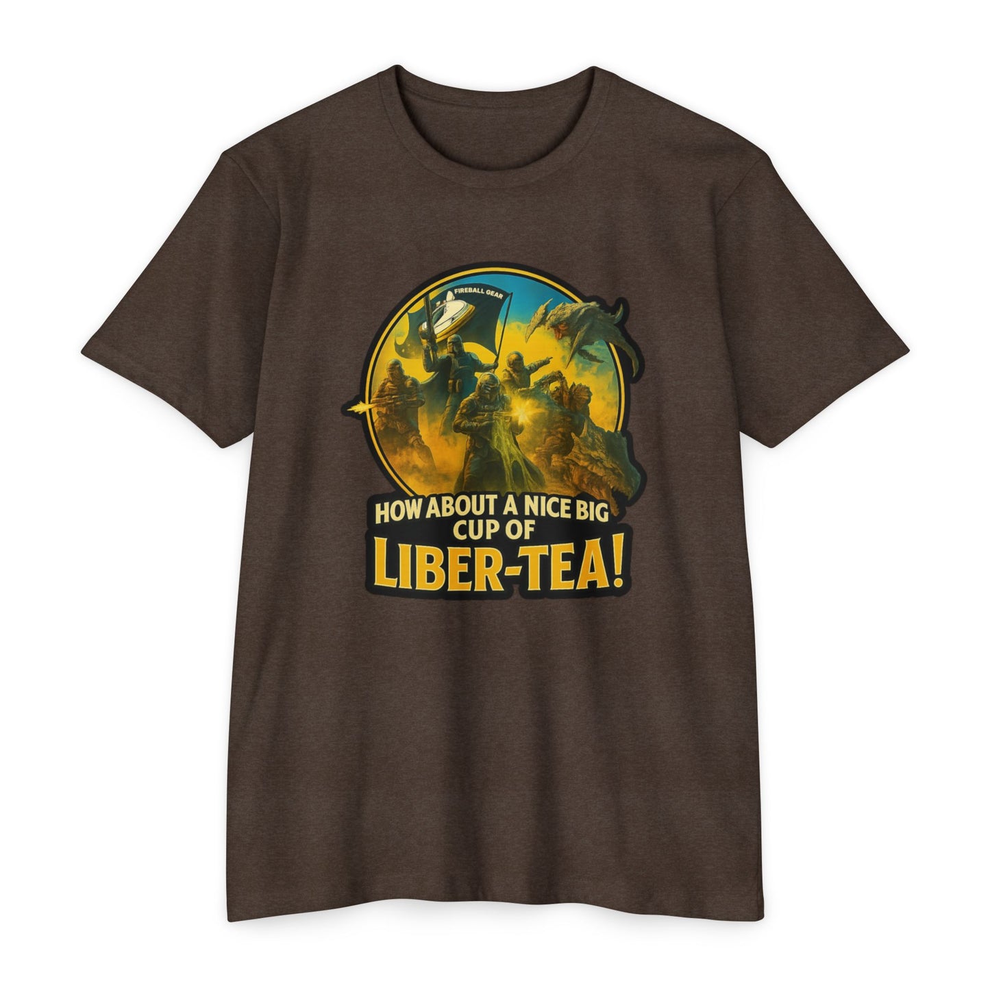 Hell Divers - Have a Nice Big Cup of LIBRA-TEA! - Unisex T-shirt