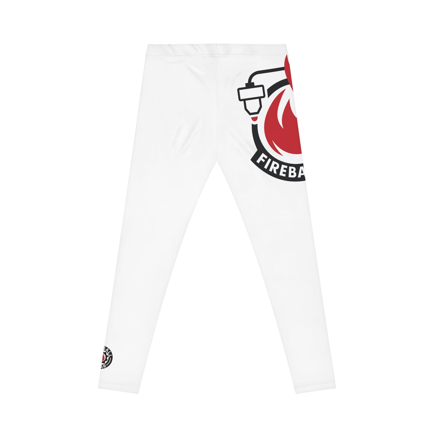 Fireball 3D Women's Leggings - White