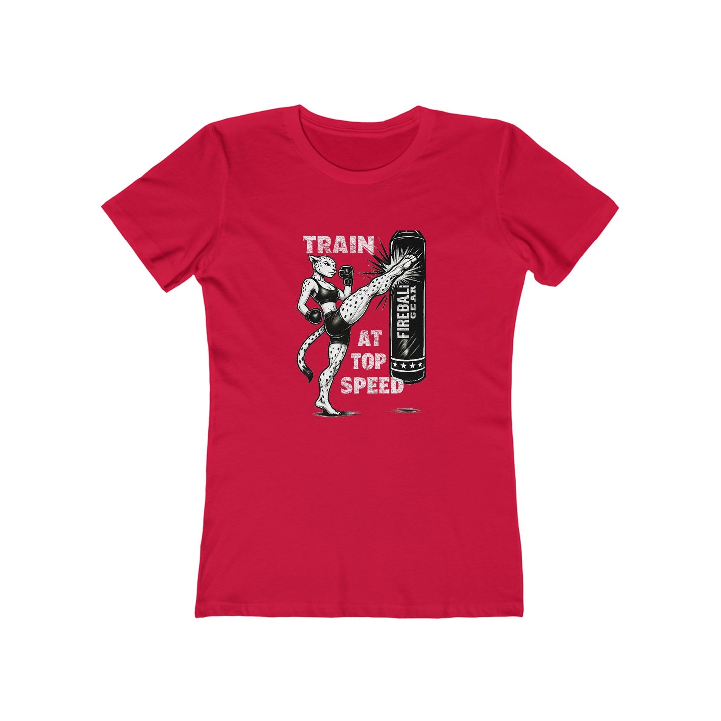 Beast Mode Series - Train at Top Speed - Women's Slim Fit T-shirt