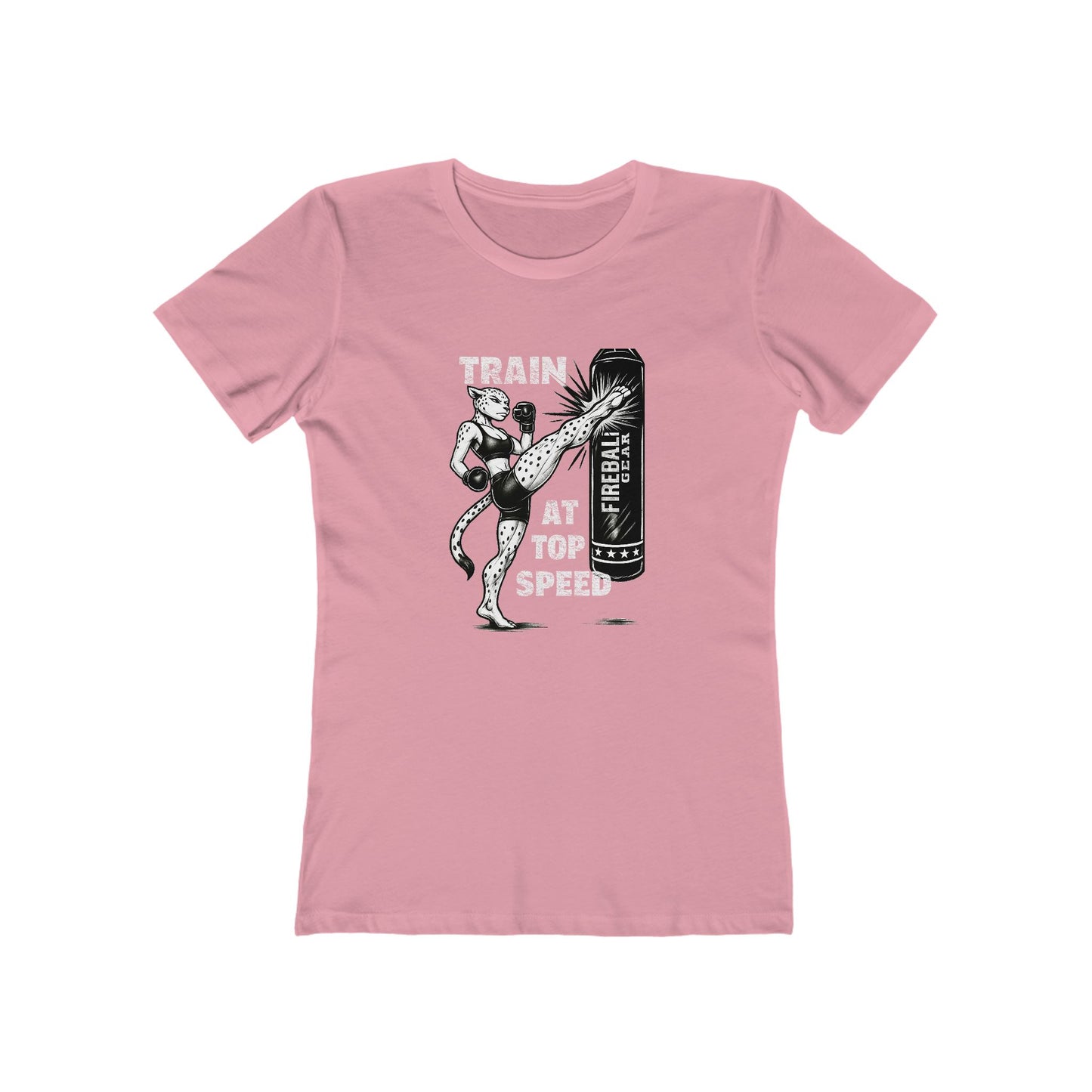 Beast Mode Series - Train at Top Speed - Women's Slim Fit T-shirt