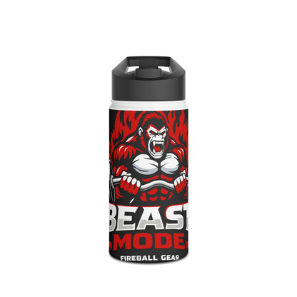 Beast Mode Stainless Steel Water Bottle