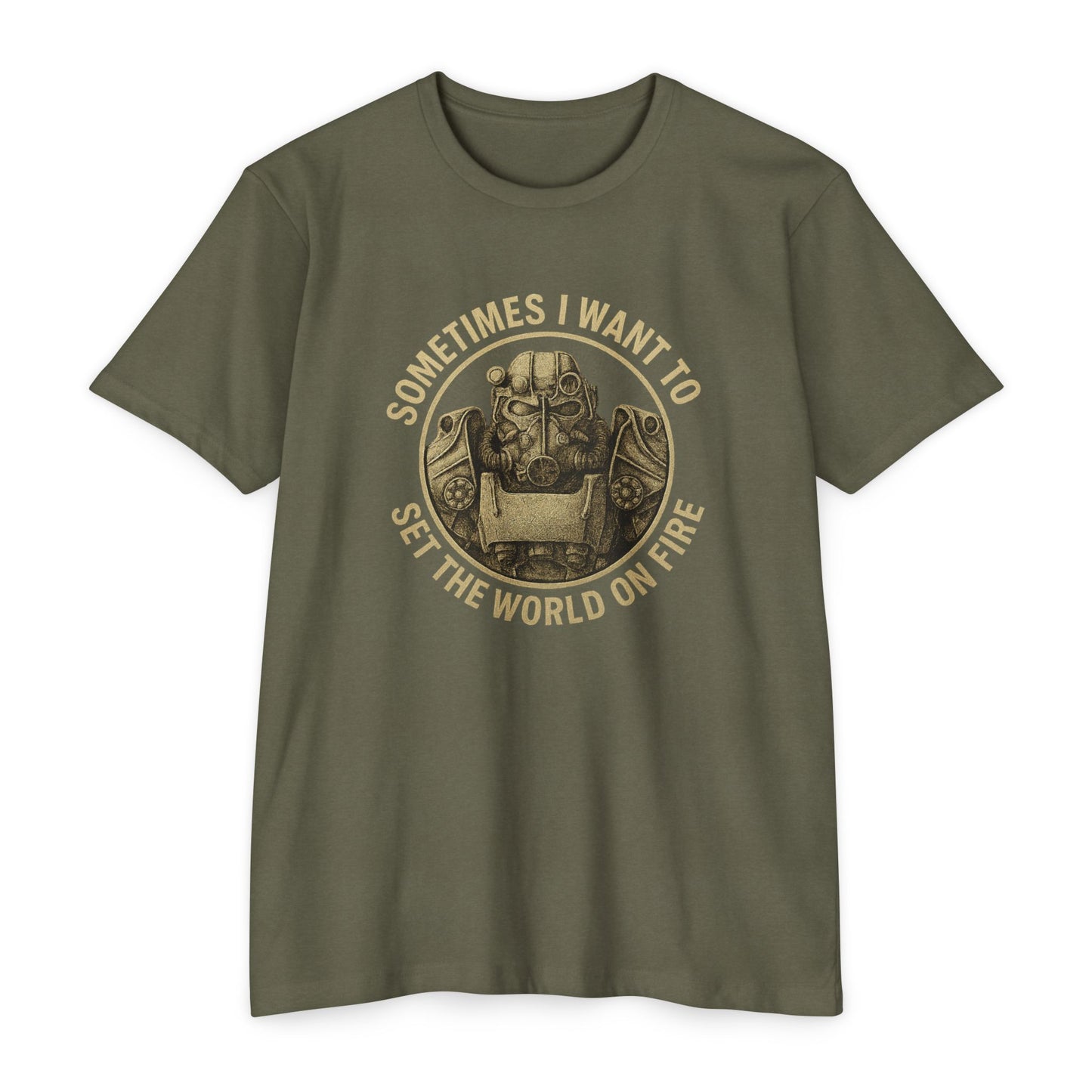 Sometimes I Want to, Set the World on Fire - Gaming T-shirt