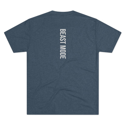 Beast Mode Series - Thick Skin, Thicker Quads - Fitness Triblend T-shirt
