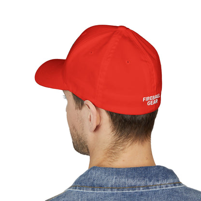 Fireball Fabrication - Brand Logo - No Text - Flexfit Cap