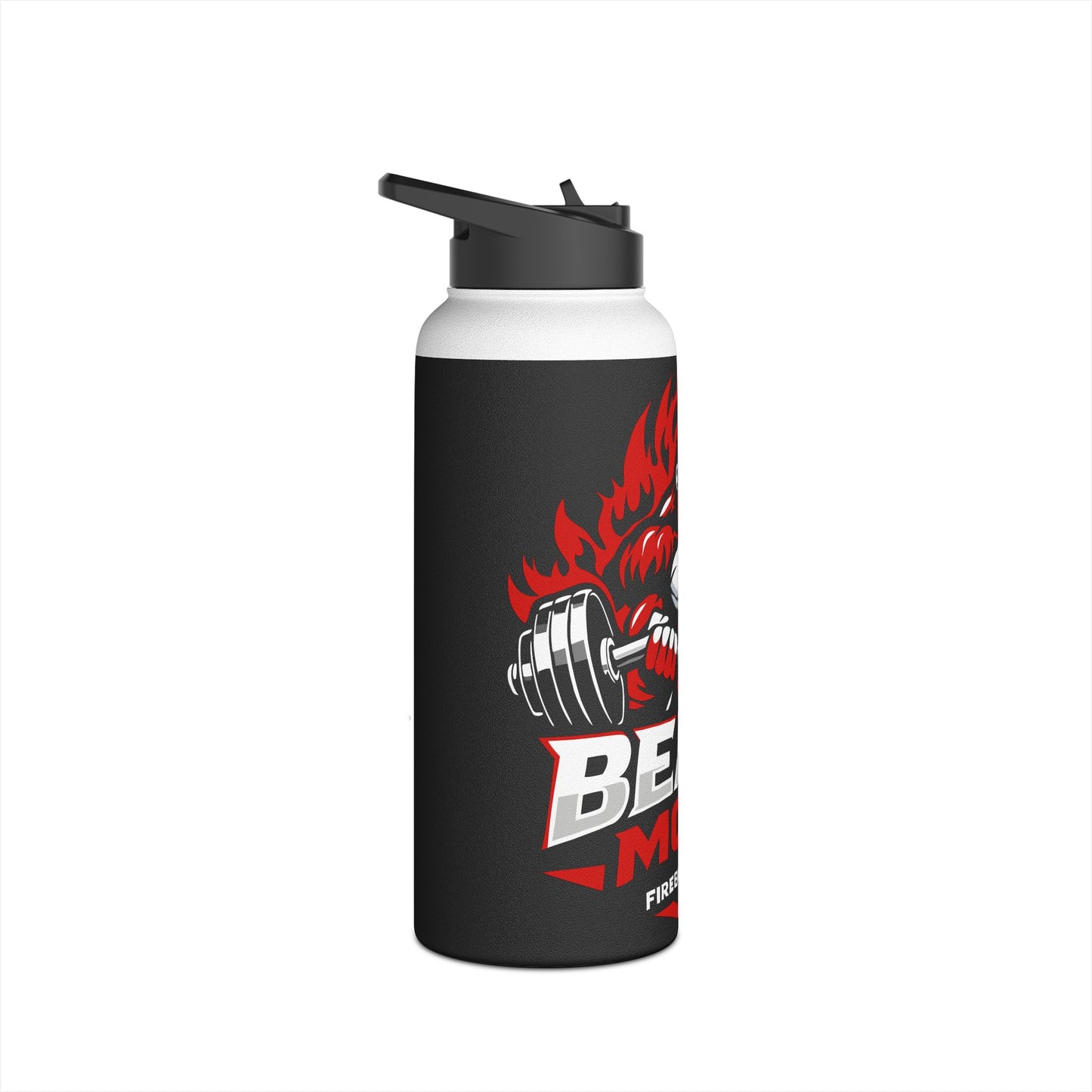 Beast Mode Stainless Steel Water Bottle