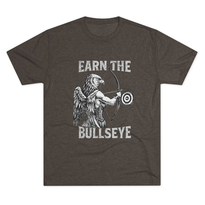 Beast Mode Series - Earn the Bullseye - Fitness Triblend T-shirt