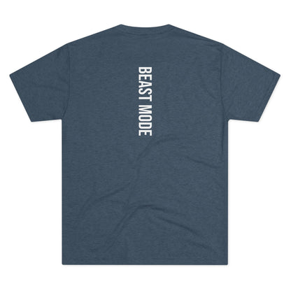 Beast Mode Series - Train at Top Speed - Fitness Triblend T-shirt