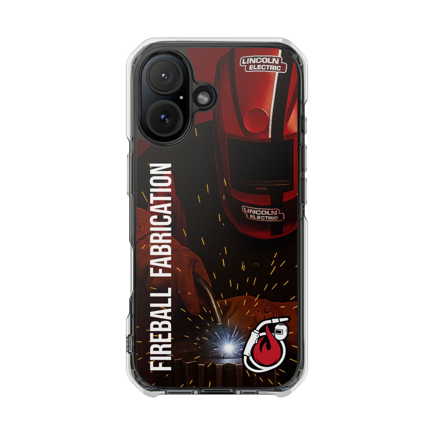 Fireball Fabrication - Magnetic Clear Impact iPhone Cases