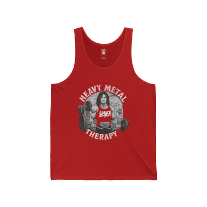 Heavy Metal Therapy - Unisex Jersey Tank Top