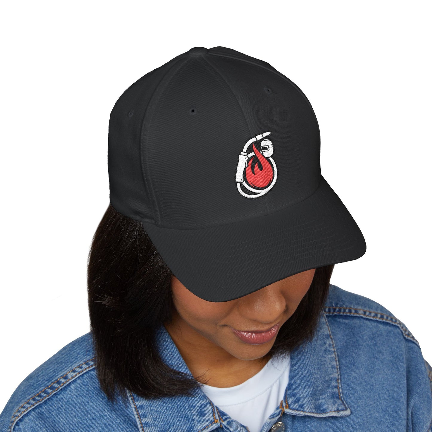 Fireball Fabrication - Brand Logo - No Text - Flexfit Cap