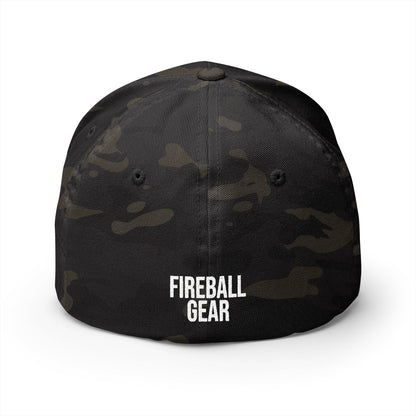 Fireball Fabrication - Brand Logo - No Text - Flexfit Cap