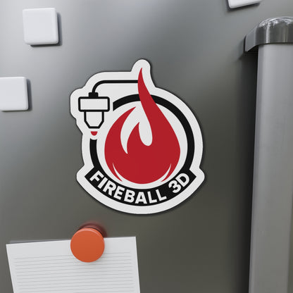 Fireball 3D - Die-Cut Magnets