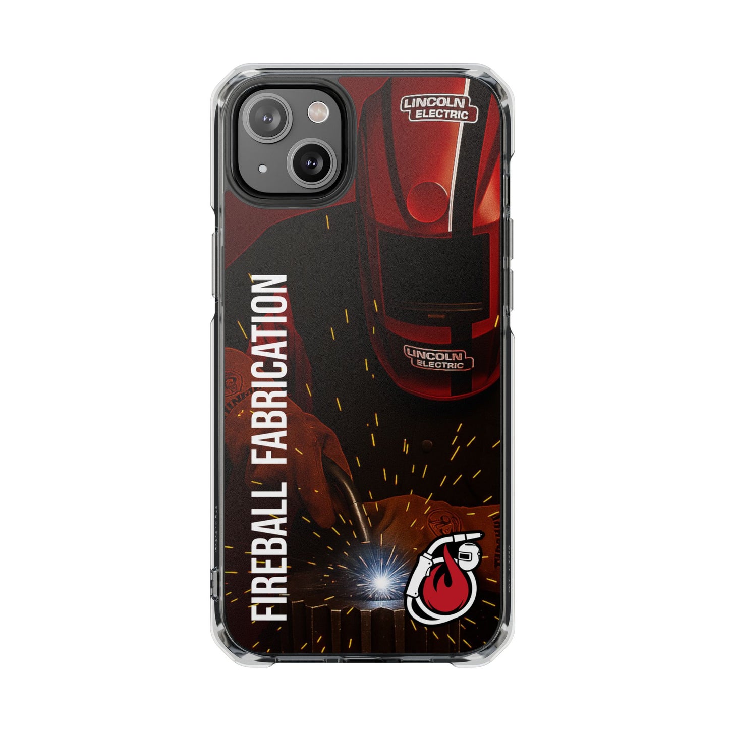 Fireball Fabrication - Magnetic Clear Impact iPhone Cases