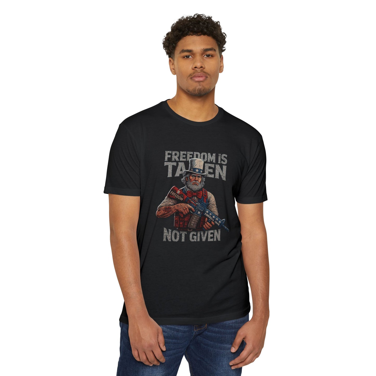 Freedom is Taken, Not Given - Gaming T-shirt