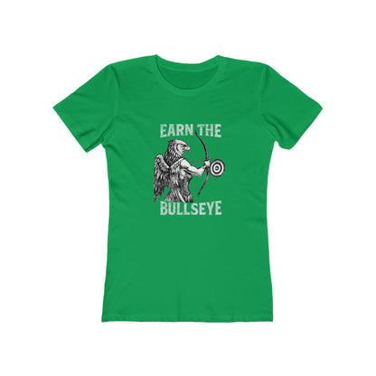 Beast Mode Series - Earn the Bullseye -  Women's Slim Fit Fitness T-shirt