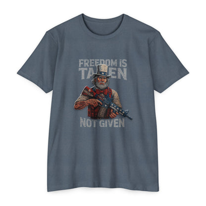 Freedom is Taken, Not Given - Gaming T-shirt