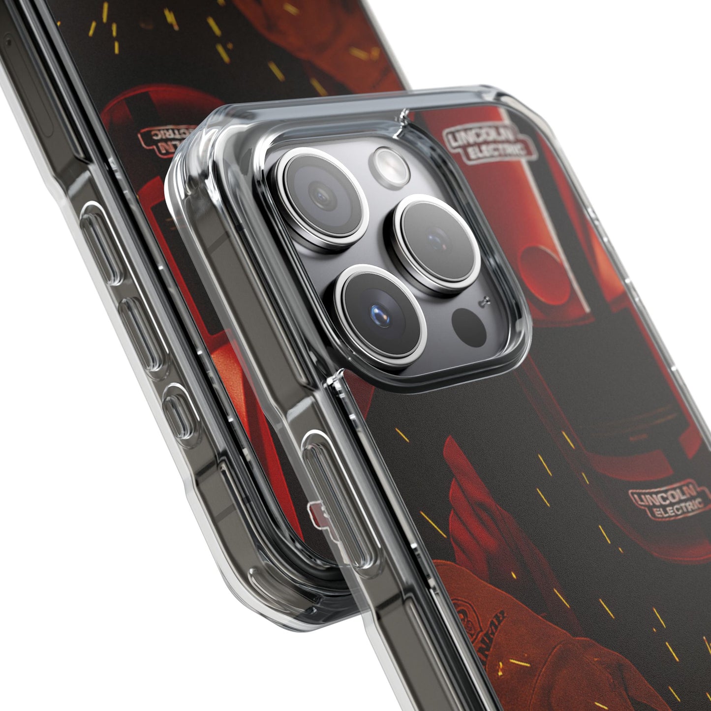 Lincoln Welder - Magnetic Clear Impact iPhone Cases