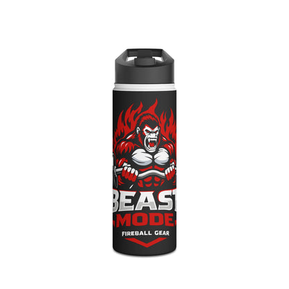 Beast Mode Stainless Steel Water Bottle