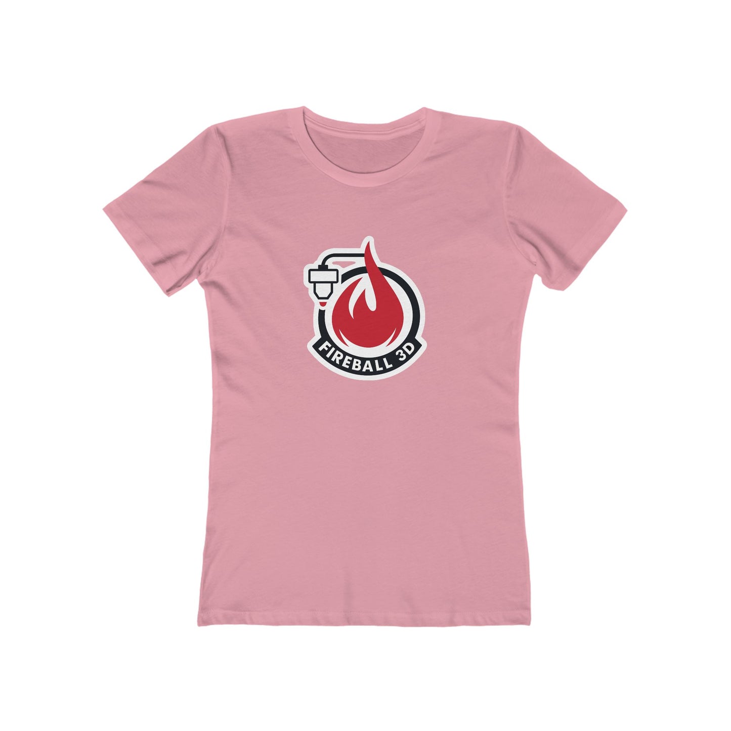Fireball 3D Logo - Women's Slim Fit T-shirt