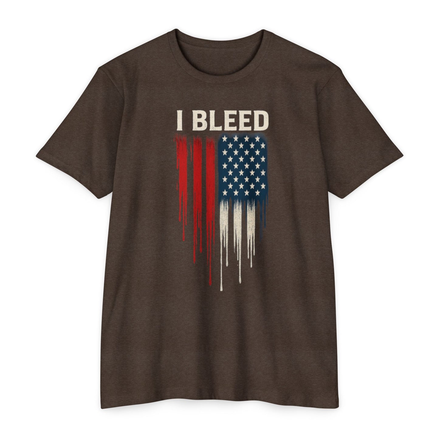 I Bleed - Red, White & Blue - T-shirt