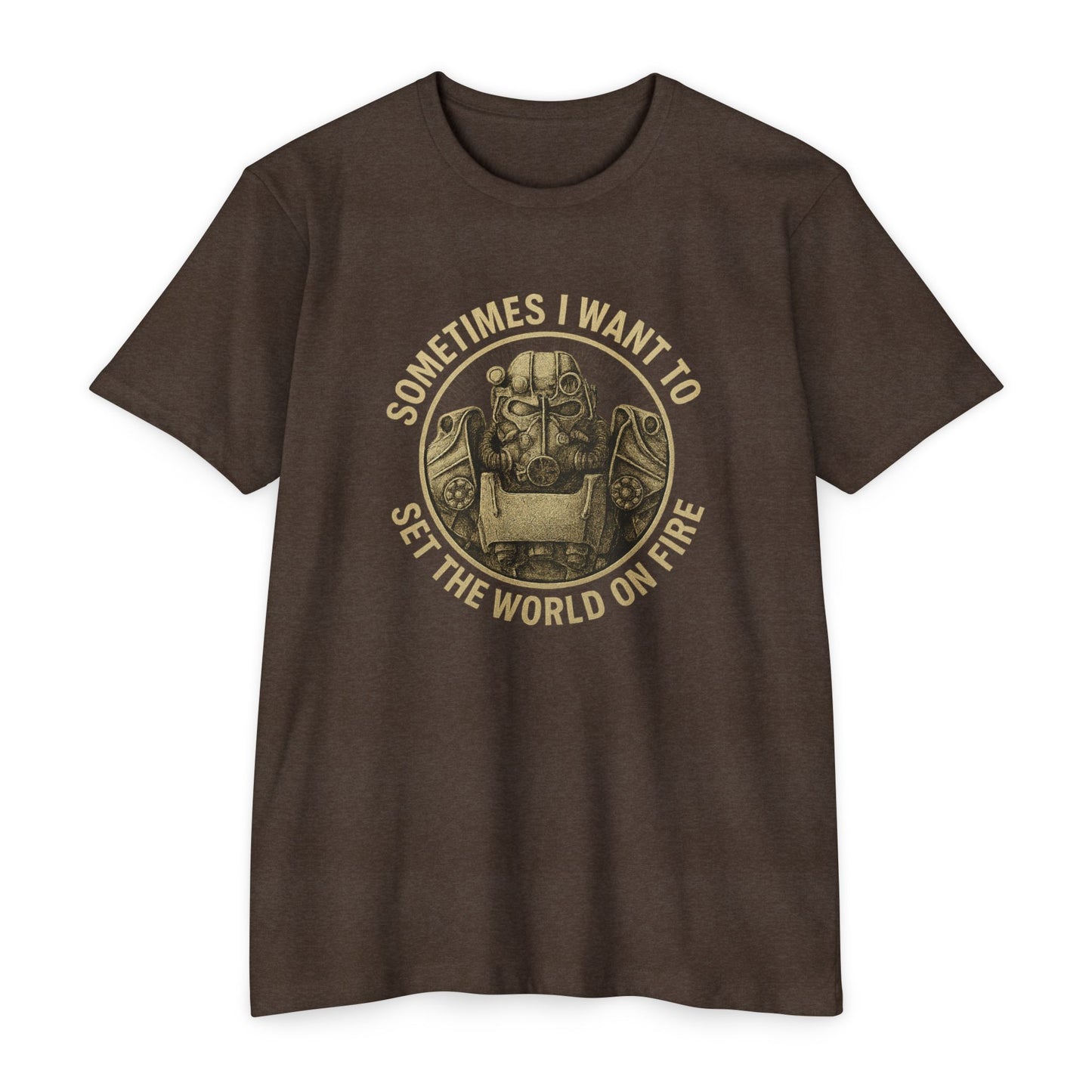 Sometimes I Want to, Set the World on Fire - Gaming T-shirt