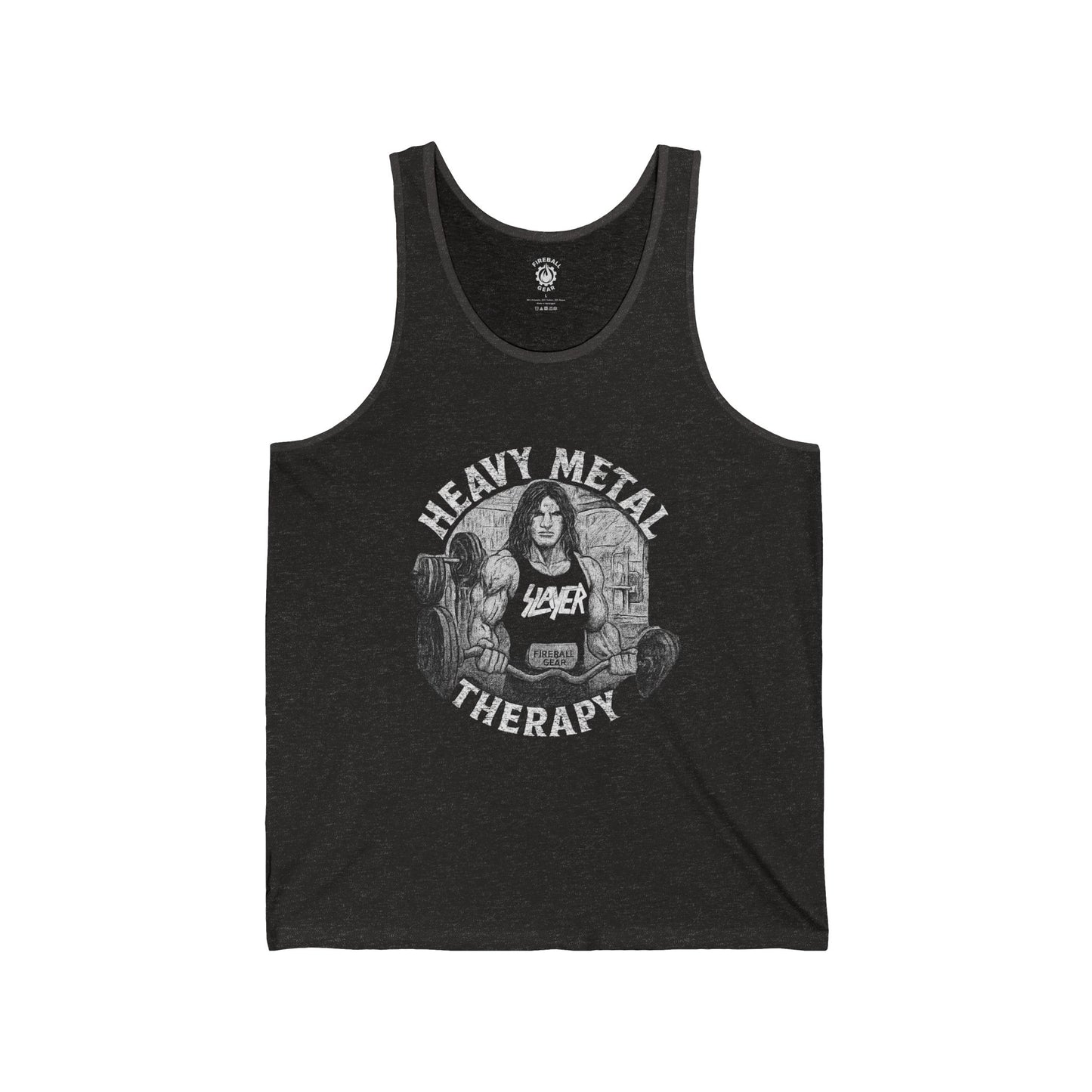 Heavy Metal Therapy - Unisex Jersey Tank Top